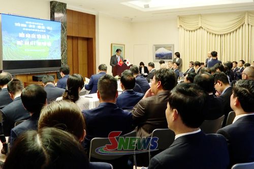 Diễn đàn xúc tiến đầu tư Nhật Bản và 4 tỉnh phía Bắc.