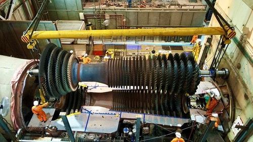 Tiến hành đại tu tổ máy GT21 Nhà máy điện Phú Mỹ 2.1.