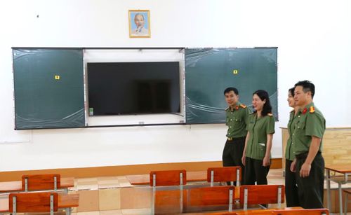 Cơ sở vật chất tại Trường Văn hoá CAND II đã sẵn sàng chào đón các em học sinh.