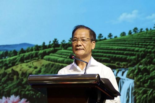 Phó Chủ tịch Hiệp hội Du lịch Việt Nam Nguyễn Hồng Hải phát biểu tại Diễn đàn tham vấn các giải pháp phát triển du lịch tỉnh Lâm Đồng giai đoạn 2026 - 2030, tầm nhìn đến năm 2040. Ảnh: PV