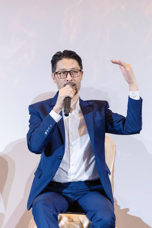 Đạo diễn, diễn viên Johnny Trí Nguyễn chia sẻ tại buổi họp báo ra mắt phim Hộ linh tráng sĩ – Bí ẩn mộ vua Đinh.