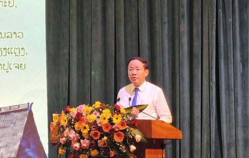 Ông Phạm Anh Tuấn, Chủ tịch UBND tỉnh Gia Lai phát biểu tại chương trình