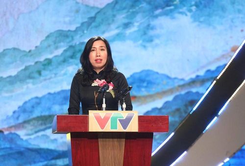 Thứ trưởng Bộ Ngoại giao Lê Thị Thu Hằng phát biểu