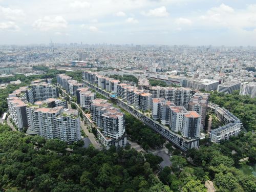 TPHCM nhìn từ trên cao. Ảnh: HOÀNG HÙNG