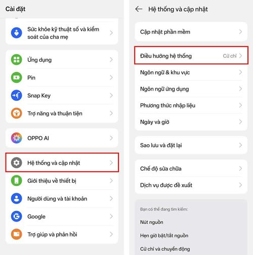 Mở Cài đặt trên điện thoại.