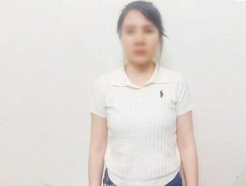 Đối tượng Hoàng Thuỳ Linh. (Ảnh CAHT)