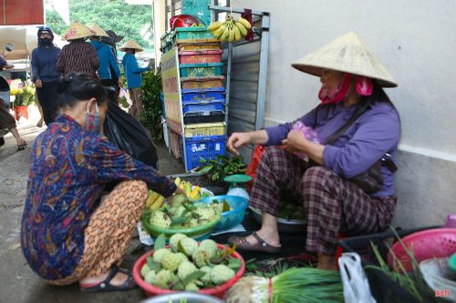 Bà Trần Thị Hà (trú thôn Thạch Châu, xã Mai Phụ) cho biết: "Tôi và nhiều người dân trong thôn cố gắng chăm sóc cây để cho quả chín vào dịp rằm. Các loại hoa quả không chỉ phải ngon, nhìn đẹp mà còn nguyên cuống lá thì mới bán được giá. Phiên chợ Rằm tháng Bảy mang lại nhiều thu nhập hơn nên ai cũng phấn khởi".