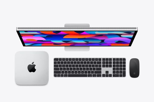 Mac Studio được Apple định vị là máy tính để bàn hiệu năng cao, có thể kết hợp với màn hình và phụ kiện rời. Ảnh: Apple.