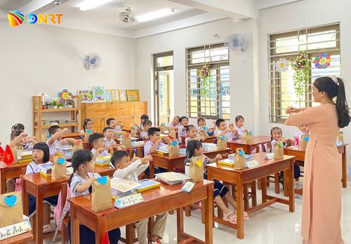 Trường Tiểu học Lương Thế Vinh (trước sáp nhập) ở phường An Hải sẵn sàng đón học sinh vào năm học mới. Ảnh: T.H.