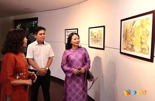 Triển lãm góp thêm một điểm đến văn hóa, nghệ thuật dành cho người dân và du khách trong kỳ nghỉ lễ Quốc khánh 2/9. Ảnh: NGỌC HÀ