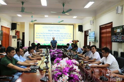 Đại biểu dự hội nghị tại điểm cầu tỉnh.