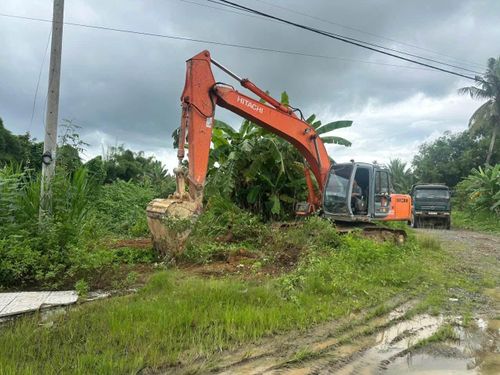 Xã Cát Tiên khởi công xây dựng dự án kè chống sạt lở suối Chuồng Bò