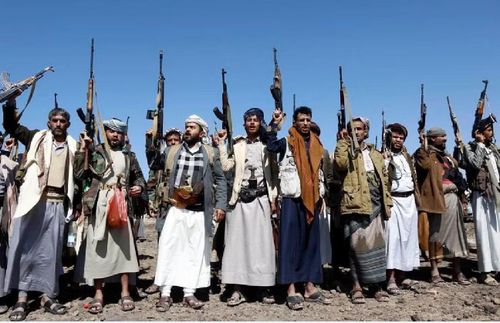 Các tay súng Houthi. Ảnh: Xinhua
