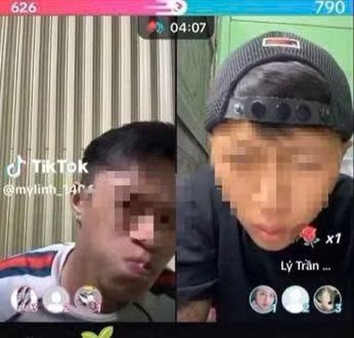 Một trận thách đấu ăn lưỡi lam vô cùng nguy hiểm được phát trực tiếp trên nền tảng mạng xã hội