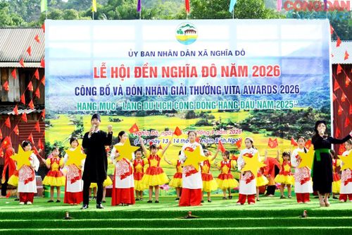 Lễ hội Đền Nghĩa Đô tôn vinh lịch sử và tri ân cội nguồn. Ảnh: Quốc Hồng