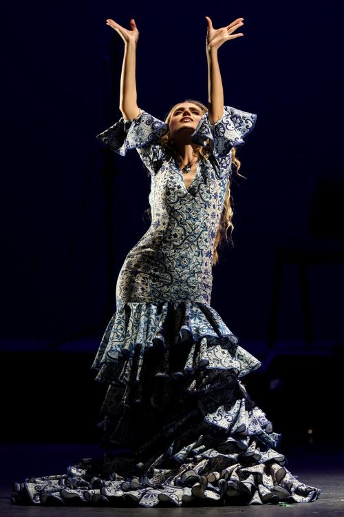 Nghệ sĩ biểu diễn tại đêm bế mạc Lễ hội Flamenco quốc tế tại thủ đô Mexico City, Mexico. Ảnh: THX/TTXVN phát