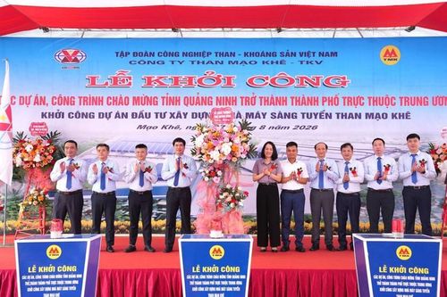 Dự án Đầu tư xây dựng Nhà máy sàng tuyển than Mạo Khê do Công ty Than Mạo Khê - TKV làm chủ đầu tư, có tổng mức đầu tư 469,6 tỷ đồng với quy mô công suất thiết kế 2,5 triệu tấn/năm