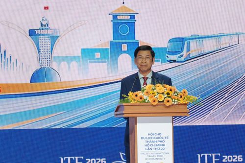  Thứ trưởng Bộ VH-TT-DL Hồ An Phong phát biểu. Ảnh: HOÀNG HÙNG 