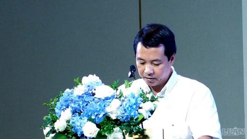 Ông Bùi Chính Nghĩa, Cục trưởng Cục Bảo tồn thiên nhiên và Đa dạng sinh học (Bộ Nông nghiệp và Môi trường) nhấn mạnh ý nghĩa của dự án WTP. Ảnh: Khánh Dương.