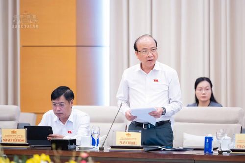  Chủ nhiệm Ủy ban Pháp luật và Tư pháp Phan Chí Hiếu. Ảnh: QH 