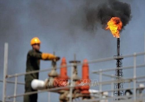 Cơ sở lọc dầu của Iran trên đảo Khark. Ảnh: IRNA/TTXVN