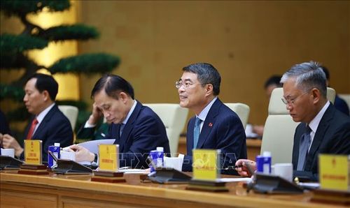 Thủ tướng Lê Minh Hưng tiếp Đại sứ các nước ASEAN tại Việt Nam. Ảnh: Dương Giang/TTXVN