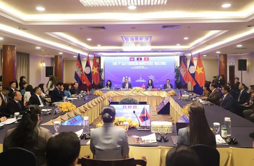 Hội nghị đã thông qua Kế hoạch hành động chung về hợp tác du lịch ba nước giai đoạn 2026 - 2028. Ảnh: BVHTTDL