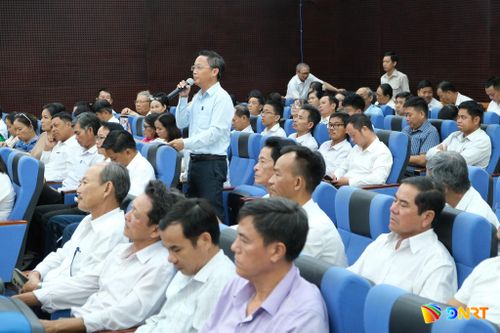 Các đại biểu phát biểu ý kiến tại hội nghị. Ảnh: NGỌC QUỐC