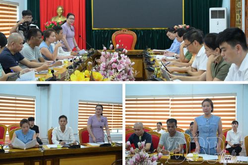 Ban Tổ chức Festival Dân vũ năm 2026 họp thống nhất các nội dung.