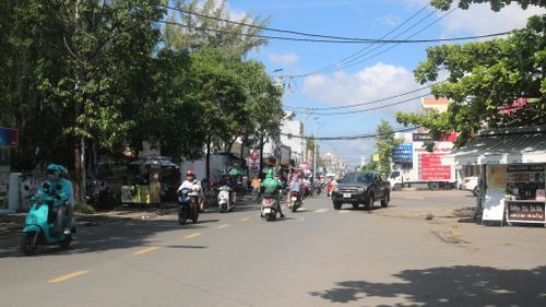 Hiện trạng đoạn đường Từ Văn Tư chưa có hệ thống thoát nước