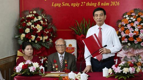 Phó Thủ tướng Chính phủ, Bộ trưởng Bộ Quốc phòng, Đại tướng Phan Văn Giang phát biểu. Ảnh: Thảo Anh