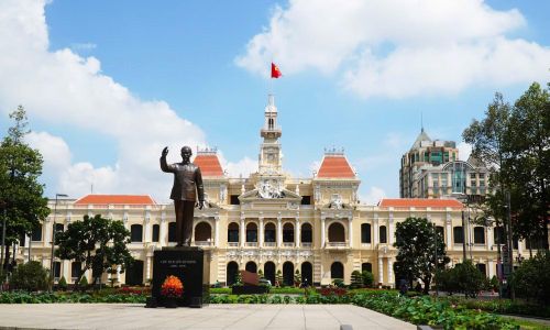 Trụ sở UBND TP Hồ Chí Minh.