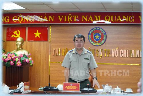 Ông Nguyễn Thanh Hà – Phó Trưởng THADS Thành phố Hồ Chí Minh kết luận, chỉ đạo tại buổi làm việc, đối thoại với BIDV. Ảnh: THADS TP.HCM