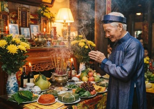 Các bài văn khấn cúng Rằm tháng 7 không chỉ là những văn bản nghi lễ khô khan, mà là sự kết tinh của triết lý nhân sinh quan cao đẹp từ ngàn đời. (Ảnh: FB)
