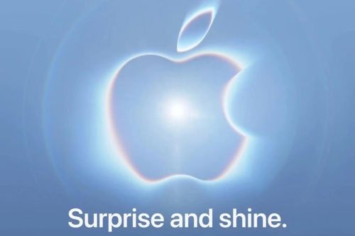 Thư mời sự kiện có thông điệp "Surprise and shine". (Ảnh: Apple)