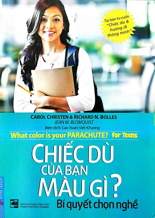  "Chiếc dù của bạn màu gì?" là cuốn sách nổi tiếng trong lĩnh vực định hướng nghề nghiệp. Ảnh: Fahasa. 