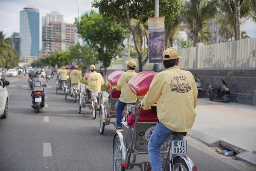 Đội xích lô du lịch Đà Nẵng
