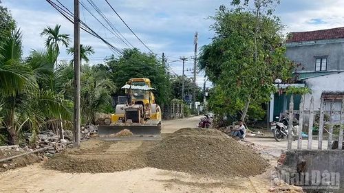 Trong năm 2026, Điện Bàn Bắc được thành phố Đà Nẵng giao hơn 50,6 tỷ đồng vốn kế hoạch đầu tư công để triển khai 32 công trình, dự án. (Ảnh: Anh Quân)