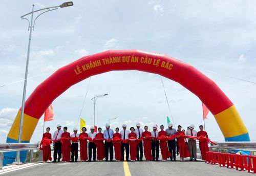 Khánh thành dự án Cầu Lệ Bắc.