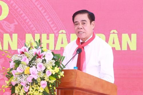 Ông Võ Trọng Hải, Chủ tịch UBND tỉnh Nghệ An phát biểu.