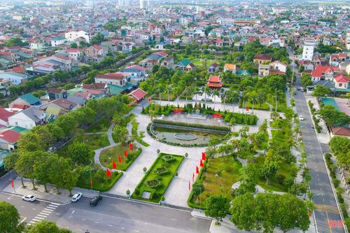 Khu lưu niệm Bác Hồ về thăm Hà Tĩnh trong những ngày thu lịch sử.