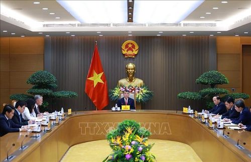 Thủ tướng Lê Minh Hưng điện đàm với Thủ tướng Đức Friedrich Merz. Ảnh: Dương Giang/TTXVN