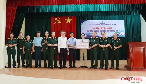 Hoạt động thăm, tặng quà nạn nhân chất độc da cam của Cựu chiến binh Petrovietnam góp phần lan tỏa nghĩa tình đồng đội và trách nhiệm với cộng đồng.
