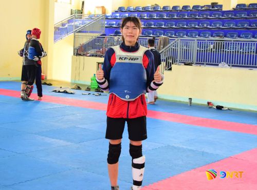 Trần Thị Ánh Tuyết là gương mặt quen thuộc ở môn Taekwondo, từng tỏa sáng ở đấu trường trong nước và quốc tế. Ảnh: THÀNH DANH
