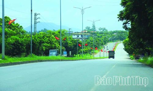 Giao thông khu vực xã Tam Dương Bắc từng bước được đồng bộ, hiện đại, góp phần thúc đẩy phát triển kinh tế địa phương.