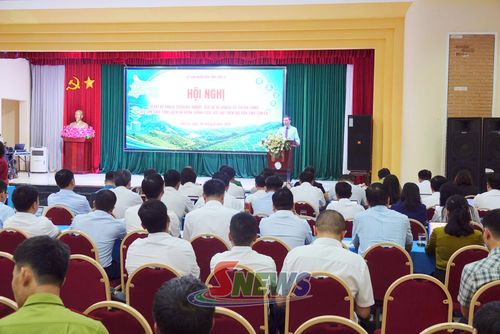 Hội nghị sơ kết kết quả xây dựng cơ sở dữ liệu đất đai.