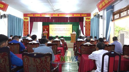 Ngày hội tư vấn việc làm, tư vấn hướng nghiệp xã Pắc Ngà năm 2026.