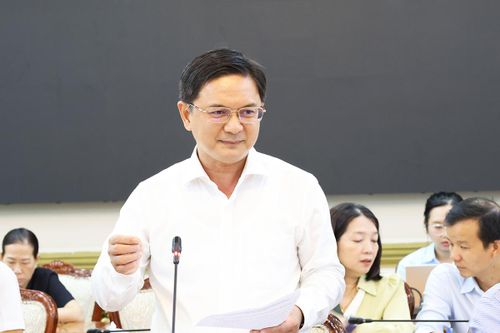 Phó Chủ tịch UBND Thành phố Nguyễn Mạnh Cường phát biểu