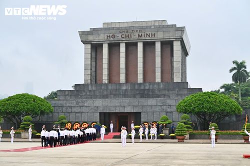 Lăng Chủ tịch Hồ Chí Minh. (Ảnh: Anh Văn)