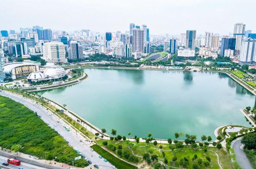 Luật Thủ đô năm 2026 tạo cơ chế đặc thù để thành phố Hà Nội phát triển theo mô hình “chùm đô thị, đa tầng, đa lớp, đa cực, đa trung tâm”. Ảnh: Duy Khánh